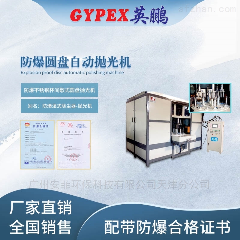 新疆防爆间歇式圆盘抛光机
